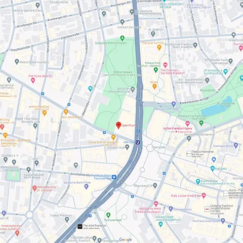 Fuchs & Cie Frankfurt Map